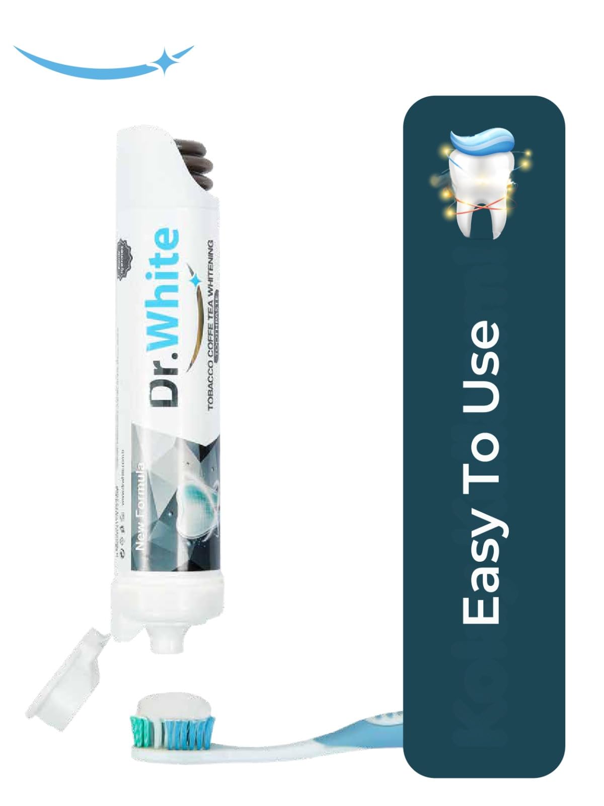 Dr.White Whitening Tobacco,Coffe, Tea Diş Macunu 100 Ml