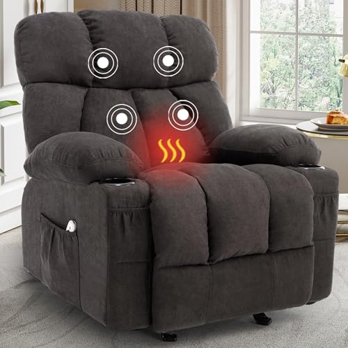 Sillón reclinable ergonómico color negro miniatura 1