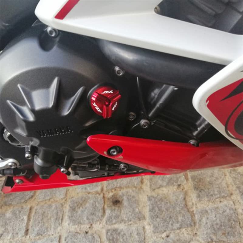 Bouchon De Remplissage D'huile Moteur Aluminium Pour Yamaha YZF R1, R6, R7, Etc. (2008-2023) - Décoratif - 13