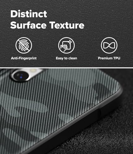 Image of Ringke Onyx for Samsung Galaxy S26 Ultra Case Back Cover [Anti-Fingerprint Texture] Slim-Fit Lightweight Shockproof Protective with Non-Slip Side Grip - Camo Black