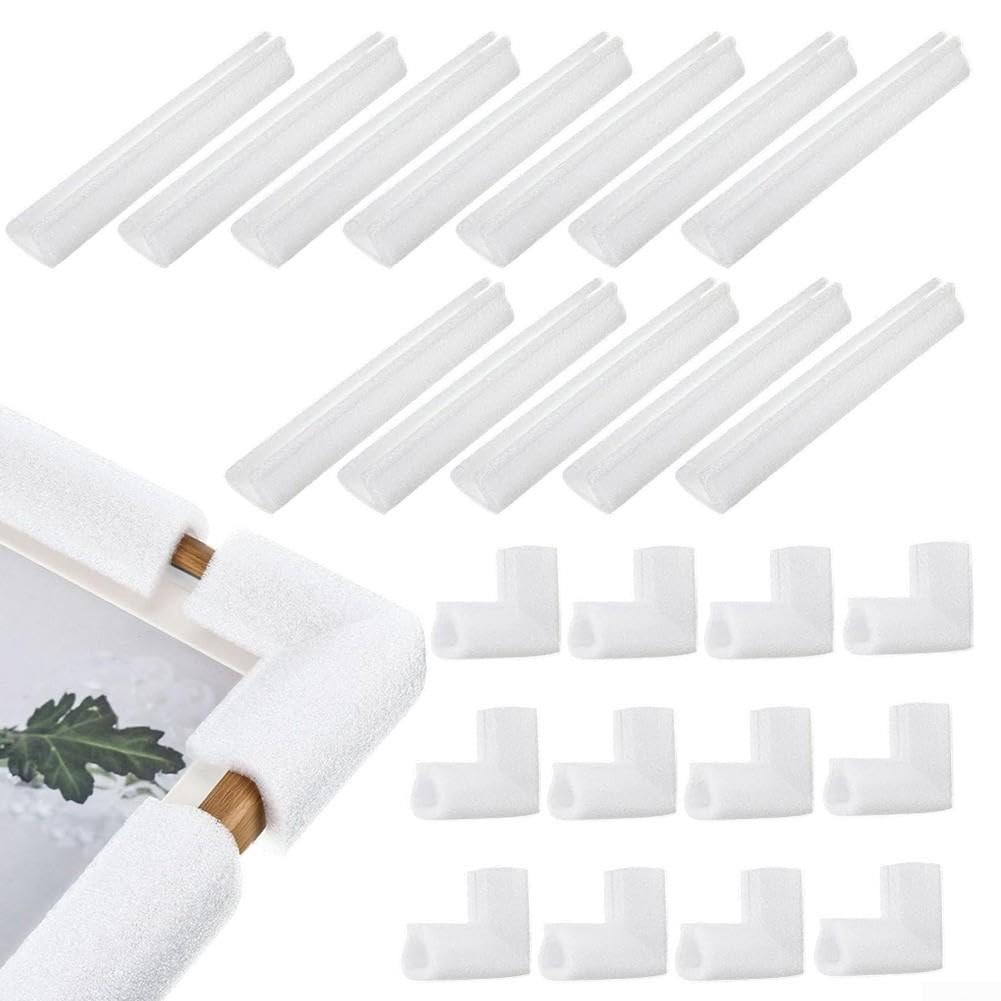 32 protectores de esquina de espuma para marcos de absorción de impactos (A