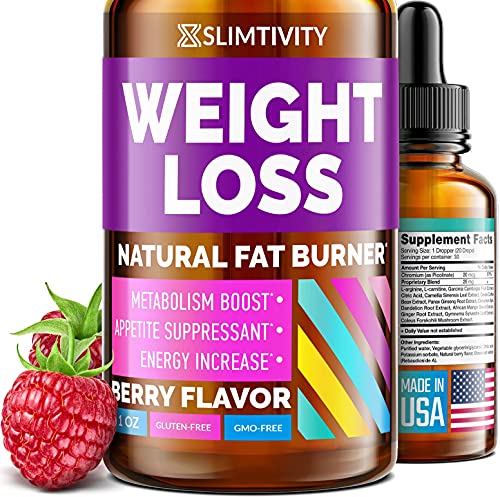 Appetite Suppressant for Weight Loss - Great Way to Lose Weight Fast for Women & Men - Our Advanced Metabolism Booster for Weight Loss Works as Perfect Hunger Suppressant for Women - 1 Fl. Oz.