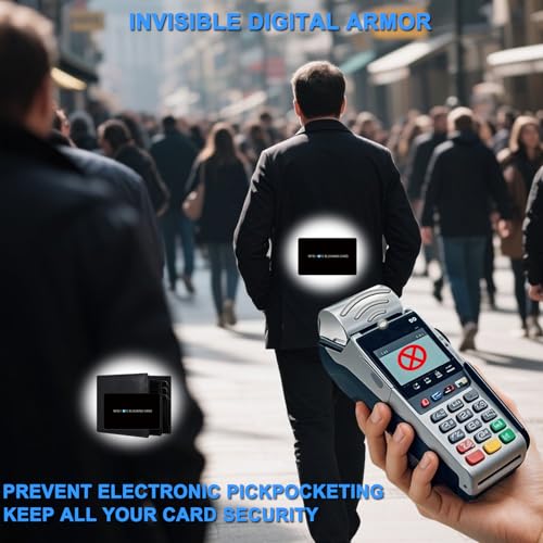 AYAIM 4-8 Pack RFID Blocking Card, safe card for wallet, NFC Debit Credit Card Passport Protector,Entire Wallet Protection Blocker Set for Men & Women4