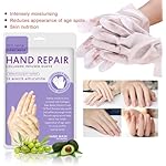 Hand Mask Moisturizing Glove 5 pack, Hydrating Masks Repair Dry Cracked Hands, Remove Dead/Rough Skin (Lavender) - Image 2