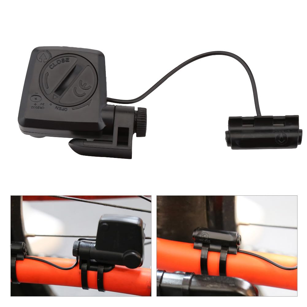 Computer da bicicletta impermeabile MAPHRWZ Premium, per gli amanti della guida, leggero, resistente, con cardiofrequenzimetro, velocità, distanza, visualizzazione del tempo