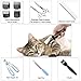 Ceenwes Dog Clippers Low Noise Pet Clippers Rechargeable Cordless Dog Trimmer Pet Grooming Tool Professional Dog Hair Trimmer with Comb Guides Scissors Nail Kits for Dogs Cats and Other Animals