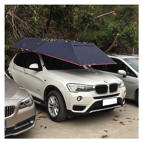 Autoschutzschirm 460 x 230 cm Autoabdeckungen, automatisches Fahrzeugzelt, Faltbare, ferngesteuerte, wasserdichte Anti-UV-Schutzabdeckung, bewegliche Carport-Überdachung Sonnenschutz – Bild 4