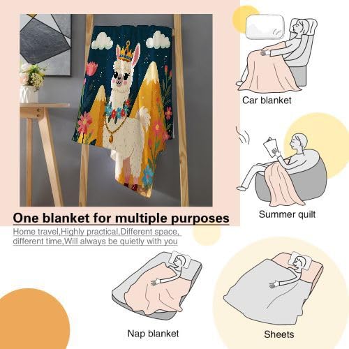 Manta Polar 220 x 240 Alpaca Blanca, Mantas para Cama 105 de Franela Cálida y Cómoda para Niños y Adultos, Mantitas para Sofá Reversible para Cubre Sofa Colchas, Fácil de cuidar