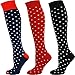 Mysocks Unisex Kniestrümpfe Gepunktet Aus Extra Fein Gekämmter Baumwolle 3 Paar Gemischt Gepunktet 37-41 EXTRA günstig Kaufen-Mysocks Unisex Kniestrümpfe Gepunktet Aus Extra Fein Gekämmter Baumwolle 3 Paar Gemischt Gepunktet 37-41