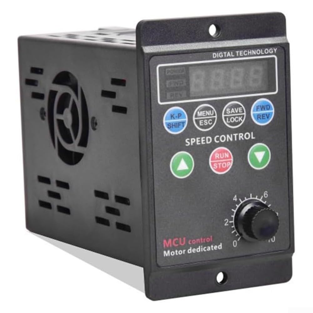 Inverter monofase a trifase per motori, 750/1100W, ingresso 220V, uscita 220V, funzioni di protezione multiple (UX-1.1KW)