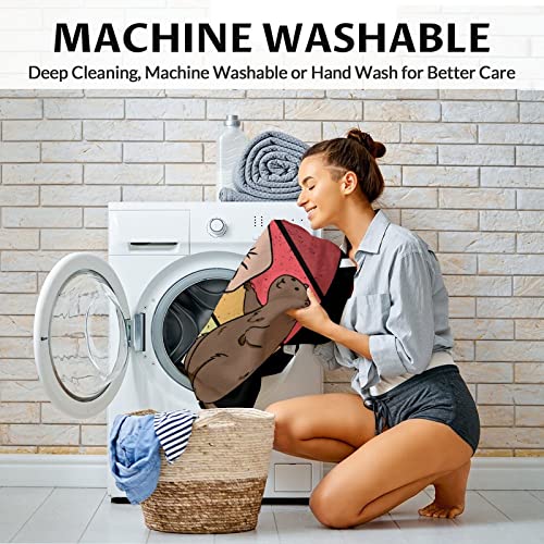 Custom Groundhog Throw Blanket - Soft, Fuzzy & Warm - 50x60 Inches Flannel Blankets for Living Room, Sofa - Black Funny Throws Gift for Teens