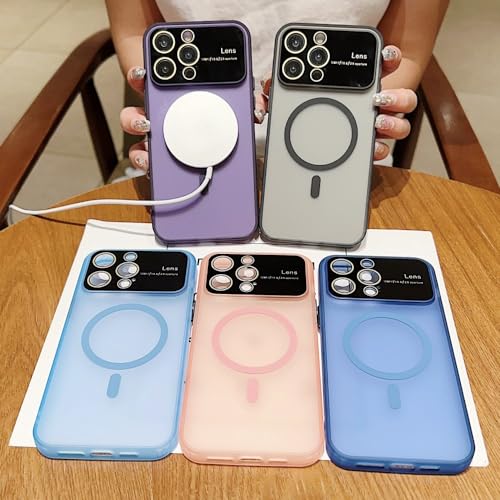 Couverture de charge mate transparente iPhone 15 Pro Max - 6