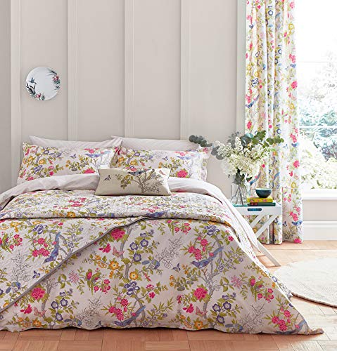 V&A Chinese Bluebird dekbedovertrek, katoen, multi, 220x260