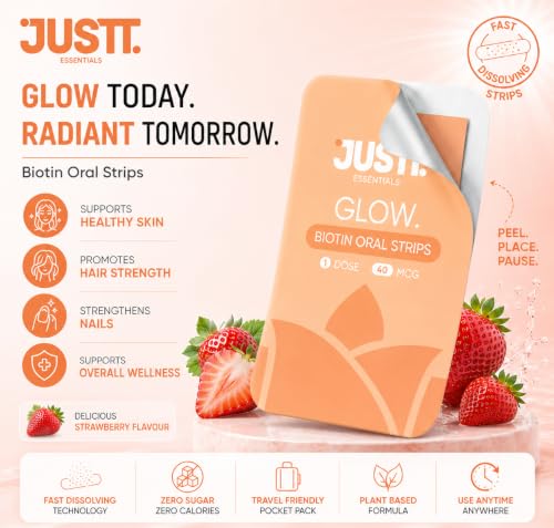 Image of JUSTT ESSENTIALS Discovery Trial Oral Strips Combo | Melts into Peaceful Nights | Healthy Hair Skin & Nails | Daily Sunshine Vitamin D3 | 5 Each | 15 Fast Dissolving Vegan Sugar-Free Films
