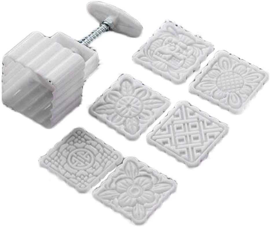 Chinese Traditional Moon Cake Mold Mid-Autumn Festival Bean Cake Mold Cookies Stamps