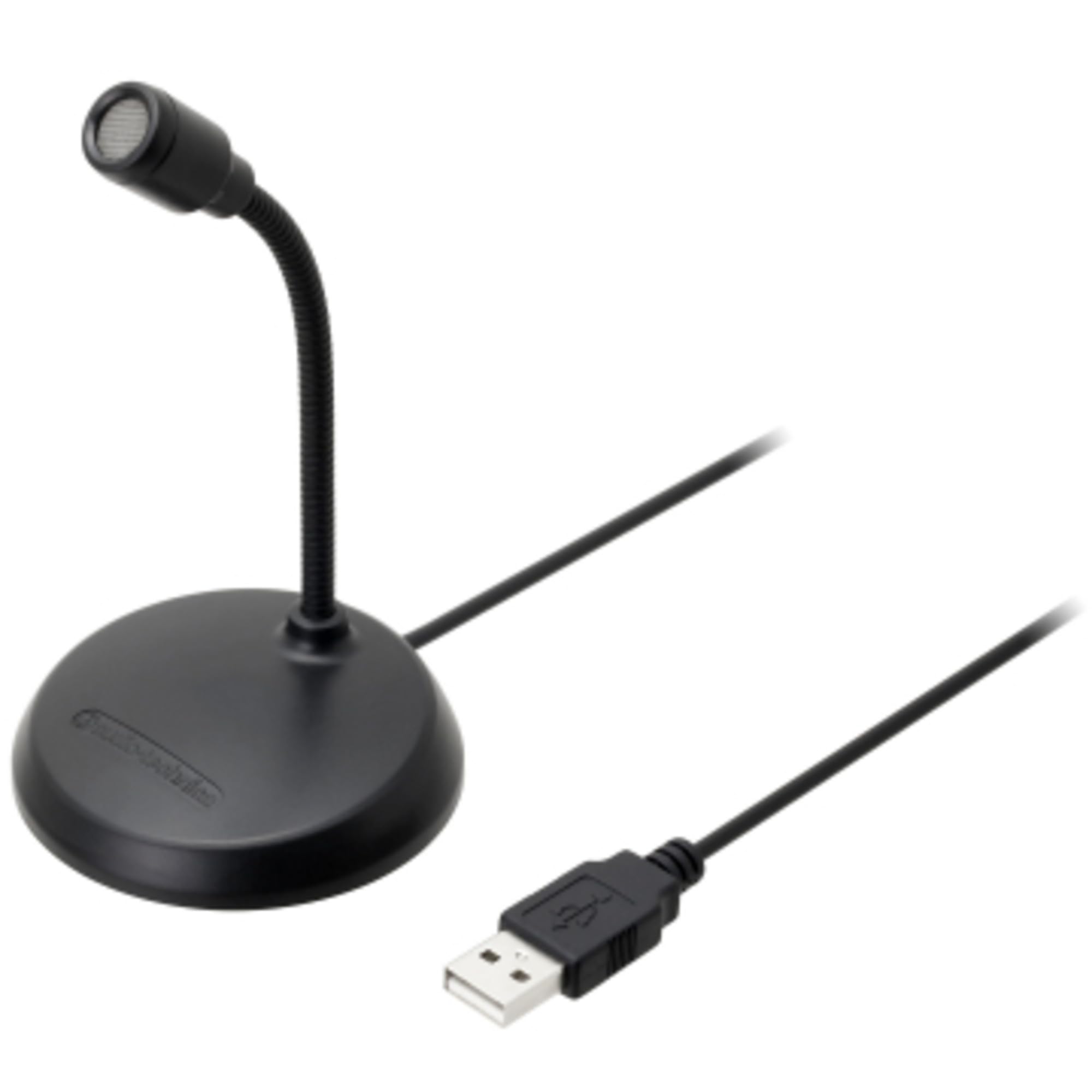 Audio Technica ATGM1-USB USB Gaming Desktop Cardioid Condenser Gooseneck Microphone (Black)