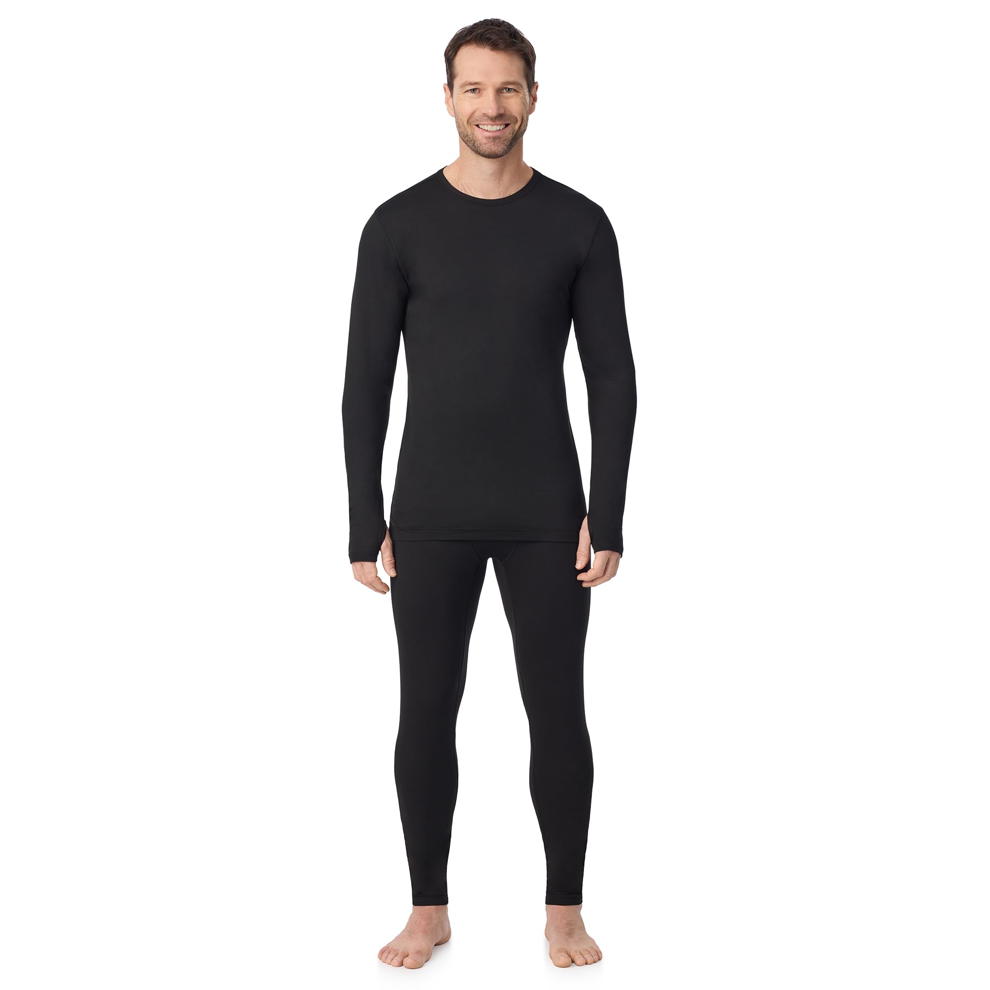 Cuddl Duds Lightweight 2 Piece Active Base Layer Matching Sets for Men