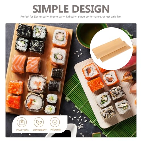 Bandeja de sushi Lurrose 2 piezas estilo japonés miniatura 6