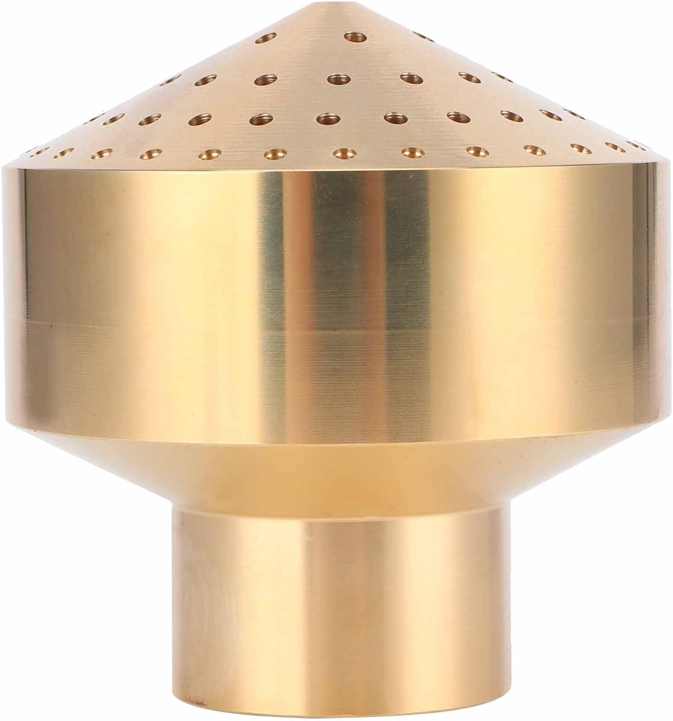 Water Fountain Nozzle Spray,2Pcs Pond Pump Nozzles Female Thread Brass Pond Column Water Spray Head Sprinkler for Garden Pool Landscape Architecture (1in 32mm inner teeth)