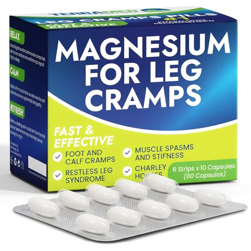 Leg Cramp Pills | Pain Relief for Muscle Spasms, Soreness, & Foot and Calf Cramps | Homeopathic Medicine for Restless Legs Syndrome Relief (30 Pills)
