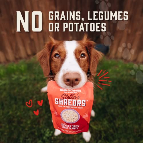Proposed Value: Stella & Chewy's Cage Free Chicken & Chicken Liver Shredrs - Premium Dog Food Pouches - Perfect For Picky Eaters - 24 Pack, 2.8oz Each - image 9