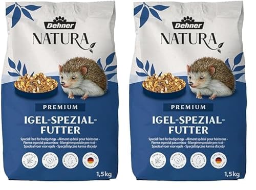 Dehner Natura Premium Nourriture pour hérissons, Alimentation complète pour hérissons,