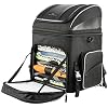 Nelson Rigg Route 1 Destination Backrest/Sissy Bar Rack Bag; Fits Harley Davidson, Indian, Yamaha & Suzuki Motorcycles
