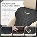Coverado Seat Covers Full Set, Beige Car Seat Covers, PU Leather & Breathable Mesh Seat Protectors, 5-Piece Automotive Seat Covers, Universal Fit for SUVs, Trucks, Sedans