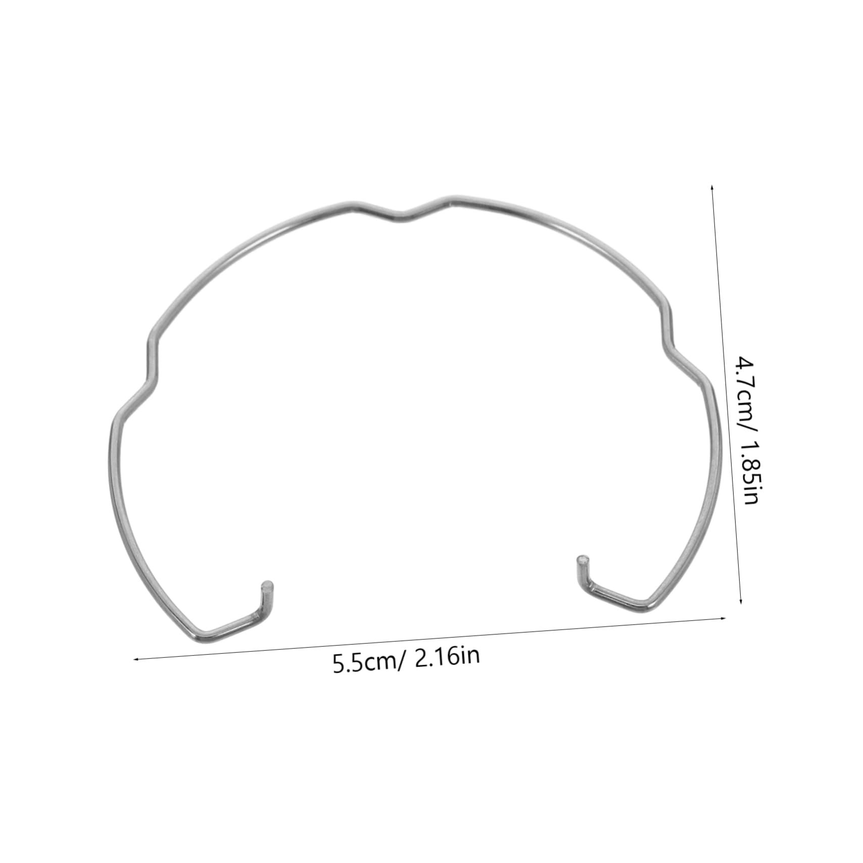 balacoo 10pcs Mr16 Spring Retaining Ring Clips for Mr16 Bulbs Easy Install Lighting Spring Clips for DIY Projects