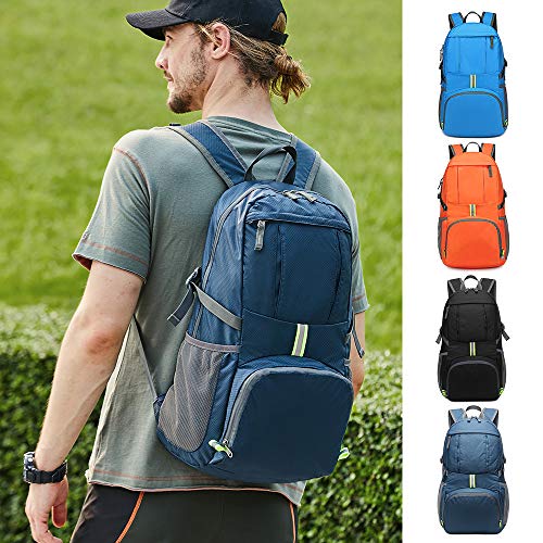 DECDEAL 35L Leve Dobrável Mochila Repelente De Água Saco Pacote para Camping Escalada Caminhadas Via