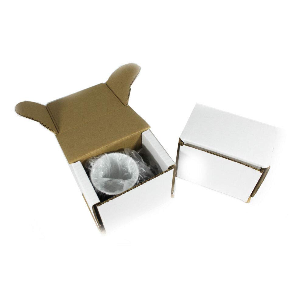 36 x weiße Sublimations-Tassen, 325 ml, großer Griff, Kaffee, blanko, ORCA-Beschichtung, Heißpress-Druckbecher, Tassen mit Box