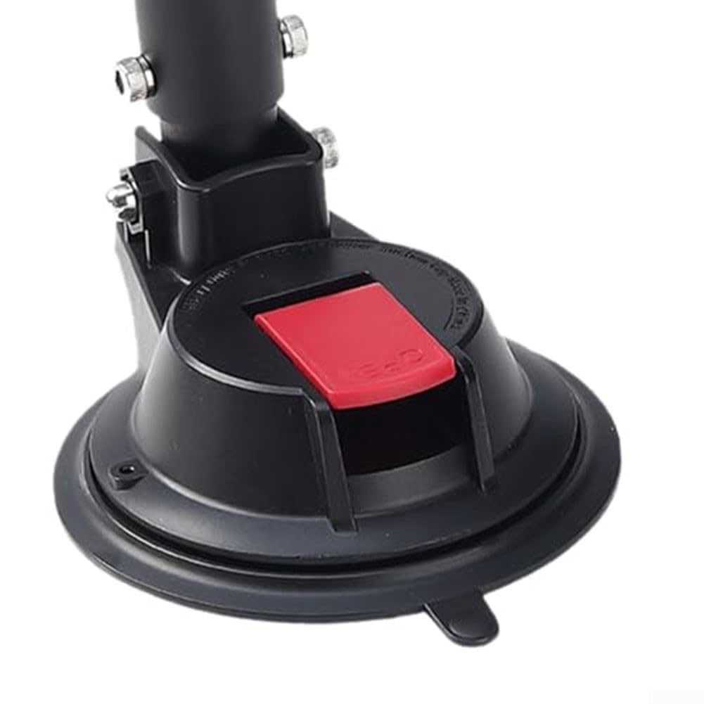 Supporto stabile per asta portabandiera con ventosa per bandiere su auto e camper, soluzione di montaggio perfetta per gli appassionati di attività all'aperto