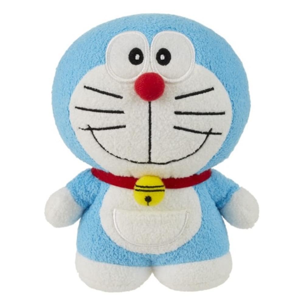 Sekiguchi Tokotoko Club Doraemon Standing Plush Toy 5.7in Japan
