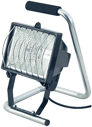 Preisvergleich Produktbild Brennenstuhl Halogenstrahler / Flutlicht Halogen ideal als mobiler Baustrahler (Außenstrahler IP44 geprüft, 5m Kabellänge, 400 Watt) Farbe: schwarz