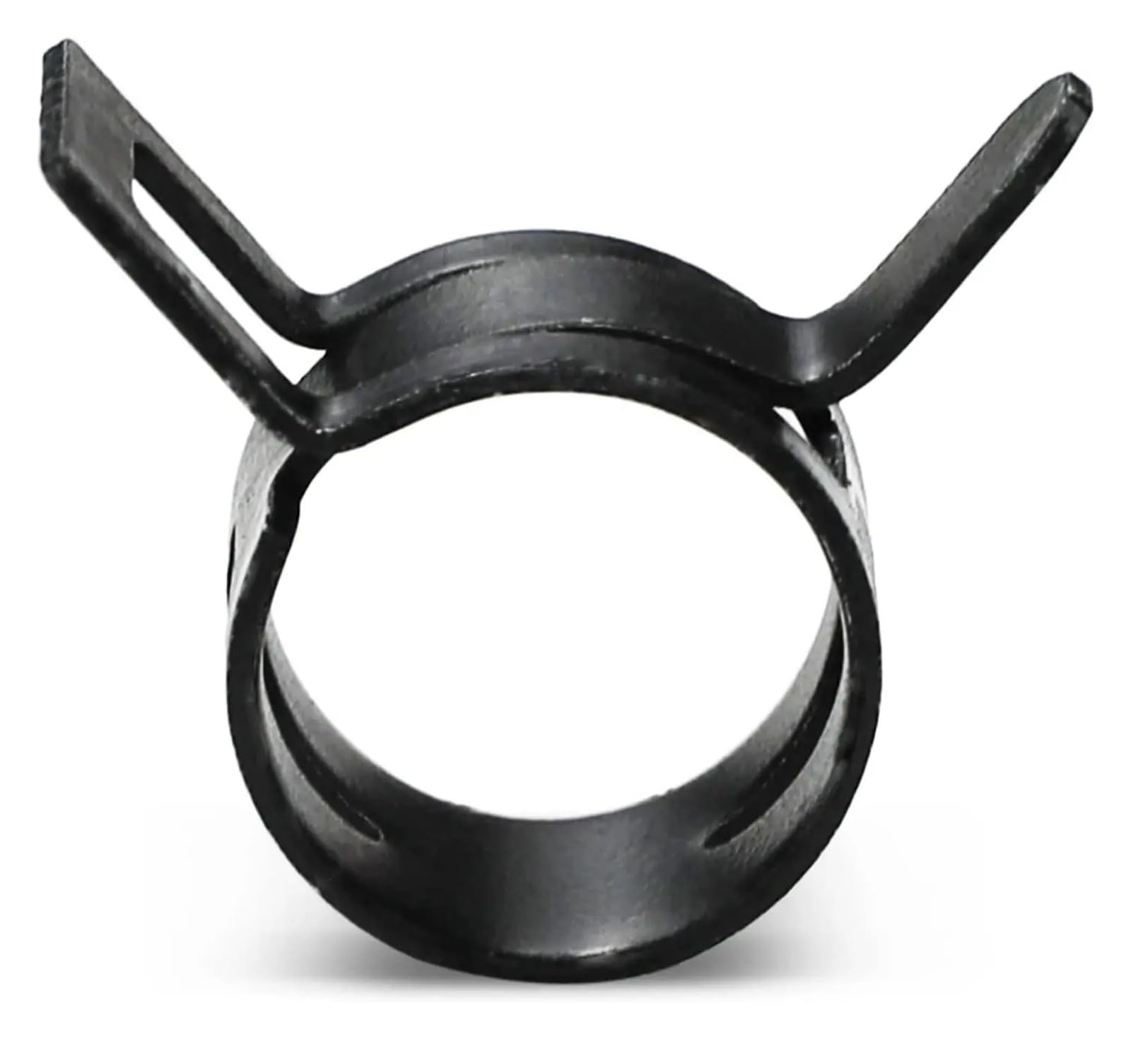 60 unids/Set Kit de Abrazadera de Manguera de Resorte Negro 28-33mm Tubo de Clip de Agua de Combustible de vacío for Sujetador de Metal de Banda