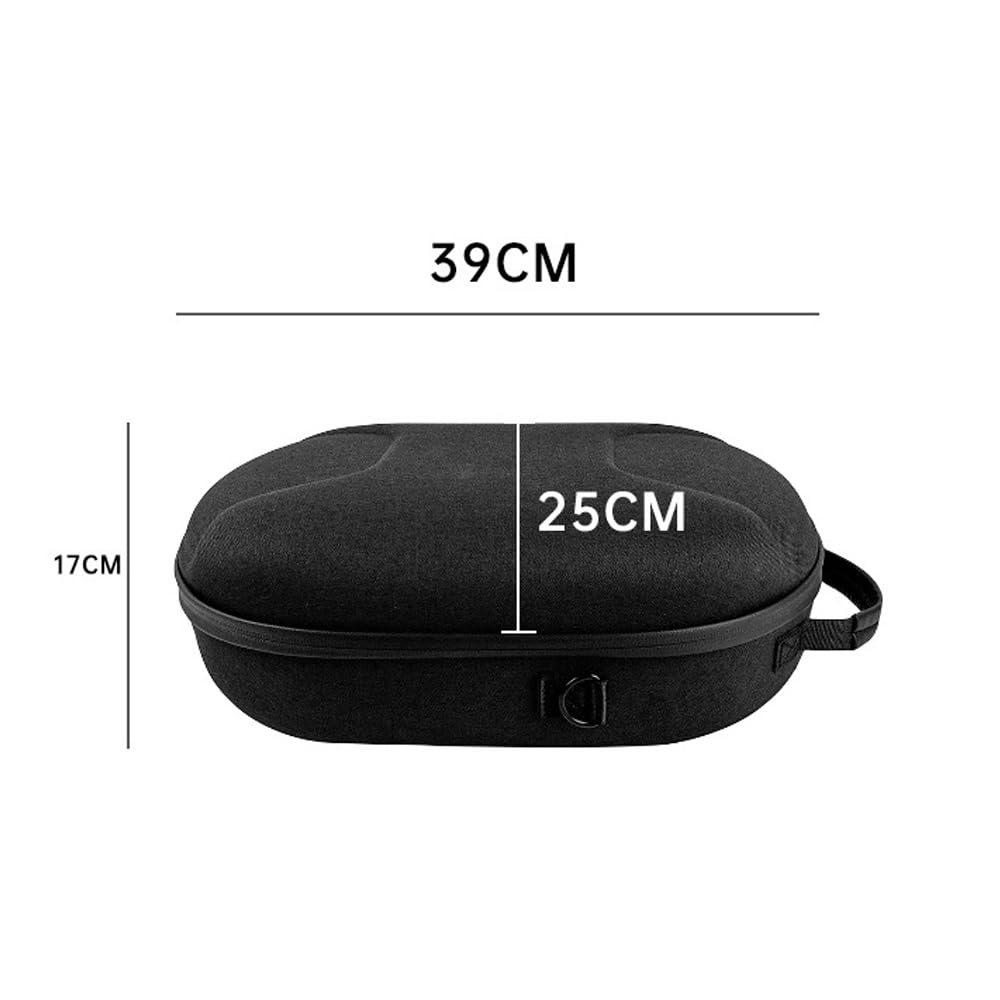 Generico Custodia da viaggio visore VR per Pico 4 Ultra Borsa portaoggetti Scatole portatili Visore VR da gioco e controller touch Accessori Custodia rigida in EVA