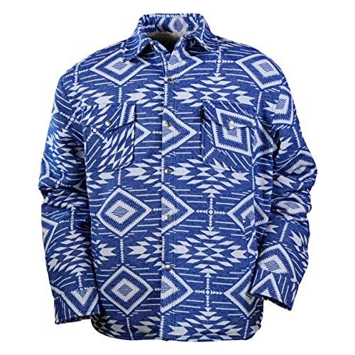 Image of Outback Trading Company Men's Ronan 29761 Cotton Warm Outdoor Casual Western Berber Lined Snap Closure Long Sleeve Jacket