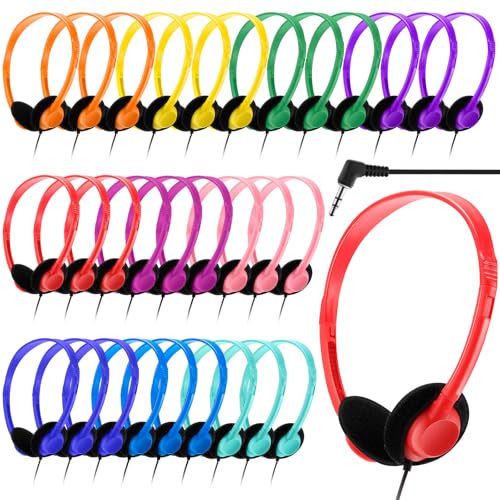 Casques d'apprentissage Yunsailing lot de 30 réglables pour tests sur PC