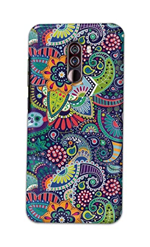 Image of Printed Hard Back Cover Case for Mi Poco F1 Back Cover (Miraculous Patterns) -1803