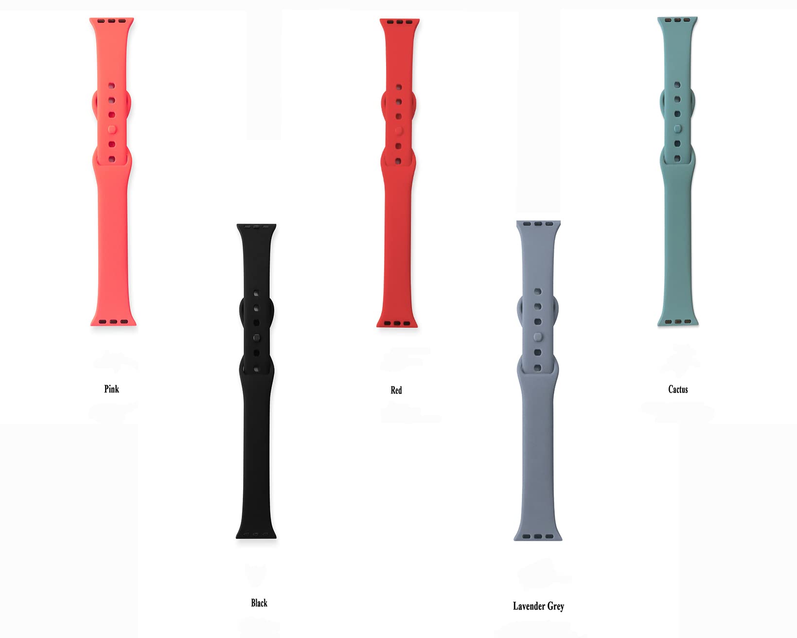 Silicone slim strap compatible with apple watch strap 38mm/40mm/41mm 42/44mm/45mm soft narrow replacement Sports Strap thin wristband for Iwatch Series 7 / SE / 6 / 5 / 4 / 3 / 2 / 1 women and men