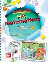 McGraw-Hill My Math, Grade 2, Spanish Student Edition, Volume 1 0021233950 Book Cover