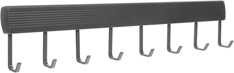 Heavy Duty No-Drill Wall Hanging Rack for Kitchen Utensils with Adjustable Hooks Space-Saving Organizer for Pots Pans Towels Multipurpose Kitchen and Bathroom Towel Hook Holder