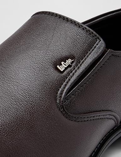Image of Lee Cooper LC1474E2R Men's Lightweight Leather Shoes | Comfortable, Stylish Slip-On Formal Footwear for Office, Business