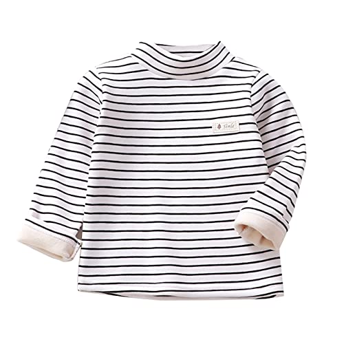 Haut Thermique Enfant YiZYiF Col Montant Manches Longues - Sous-vêtement Chaud 2-16 Ans