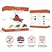 Nature's Blossom Gardening Kit - Includes 4 Types of Hot & Sweet Pepper Seeds, Planting Pots, Plant Markers - DIY Seed Starter Kit for Growing Outdoor or Indoor Garden