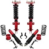 cciyu Coilover Suspension Shock Absorbers Height Adjustable Coilovers Lowering Kit Fit for 2005-2014 for Ford for Mustang