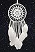 MiRundel Dream Catcher Wall Decor - White Feather Handmade Dreamcatcher for Bedroom Baby Kids Girls Boys Room Large Craft Boho Hanging Decoration Traditional Gift for Wedding Nursery Dream Catchers