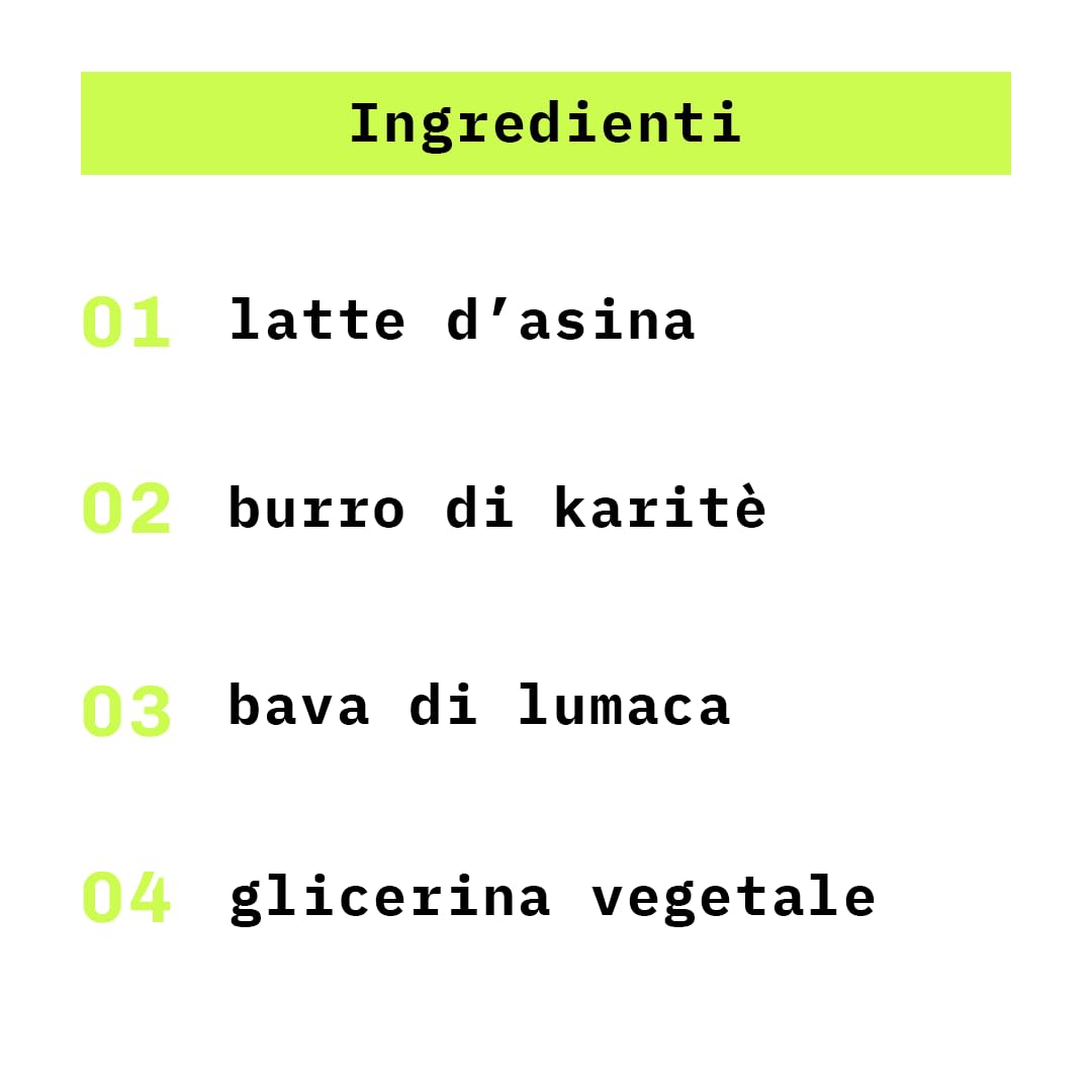 Caracalla Luxury Edition - Crema Intensiva Cara - Leche de burra · Baba de caracol pura – Pieles grasas, secas, sensibles, acné e irritaciones – Fabricado en Italia 30 ml