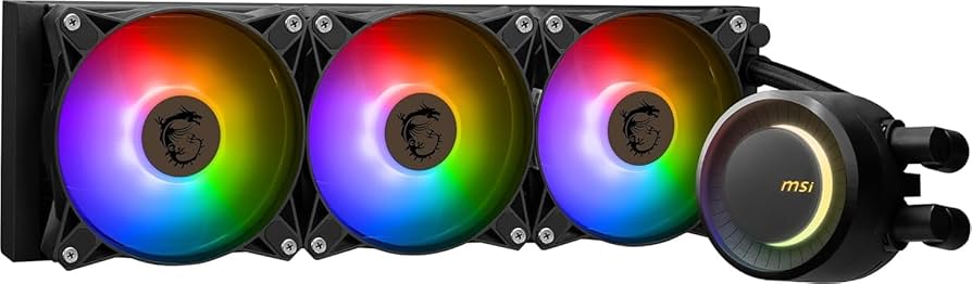 エムエスアイ MSI MAG CORELIQUID E360 水冷クーラー Amazon | MSI 水冷クーラー MAG CORELIQUID E360 【LGA1700/AM5対応