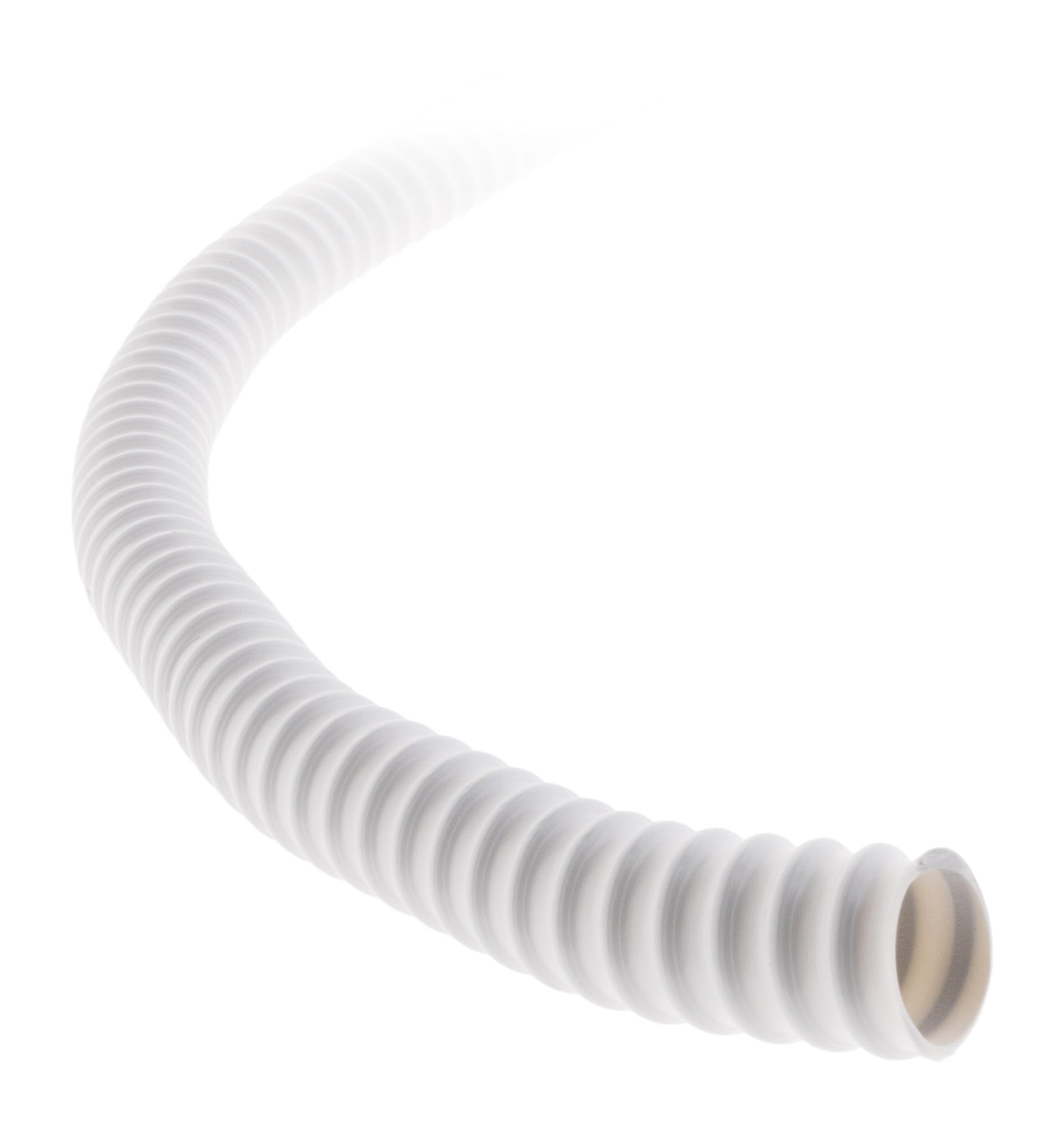 Zenitech - Tuyau évacuation condensats universel goulotte clim Ø16mm 30m - Blanc